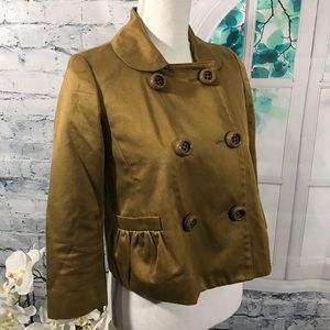 J. Crew Cropped Jacket Sz 0p (I21)